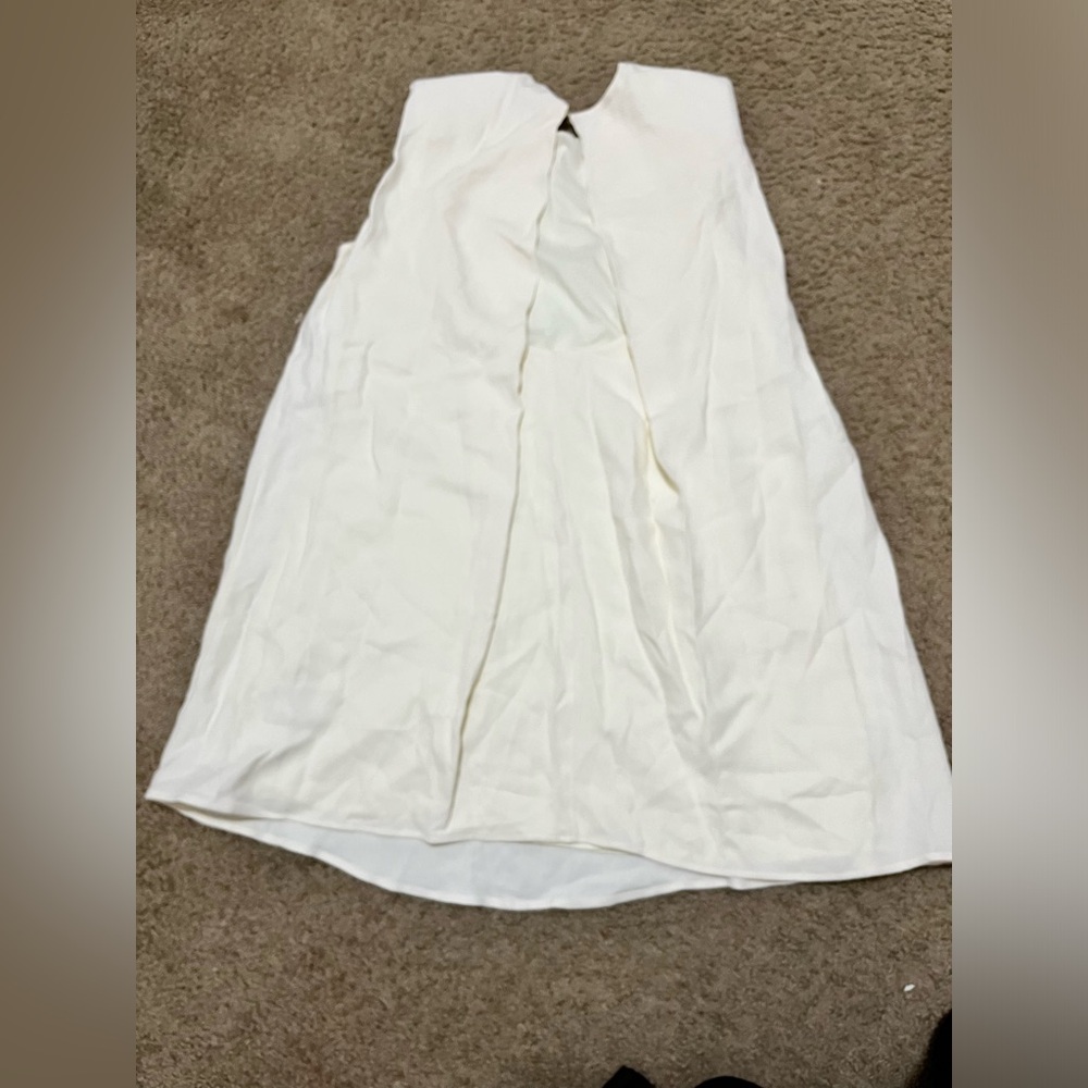 BANANA REPUBLIC MILA STRONG-SHOULDER MINI DRESS - Picture 9 of 9